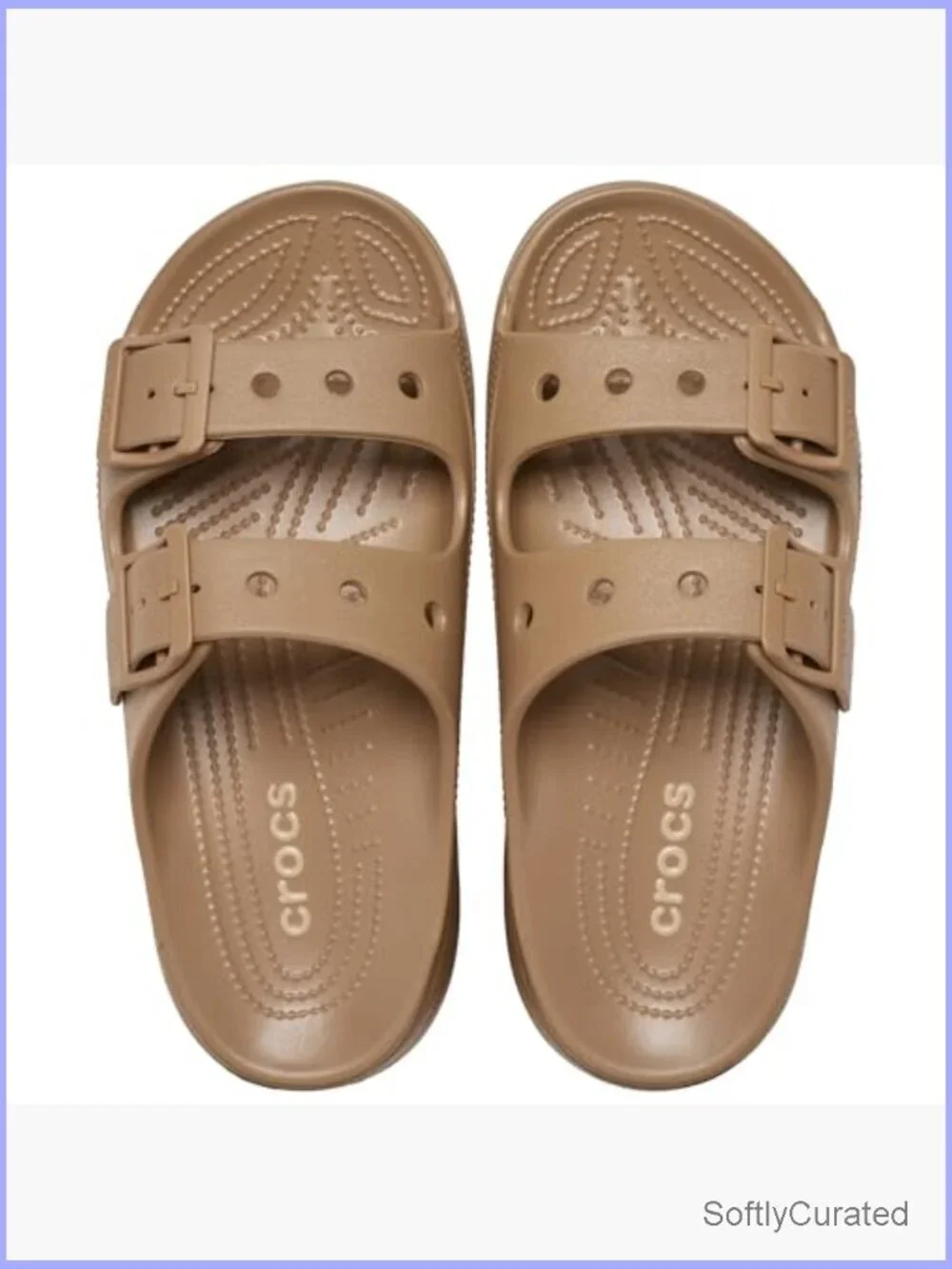 Platform Sandals with Dual Adjustable Straps & Lightweight Sole